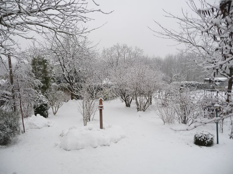 la neige est tombée cette nuit